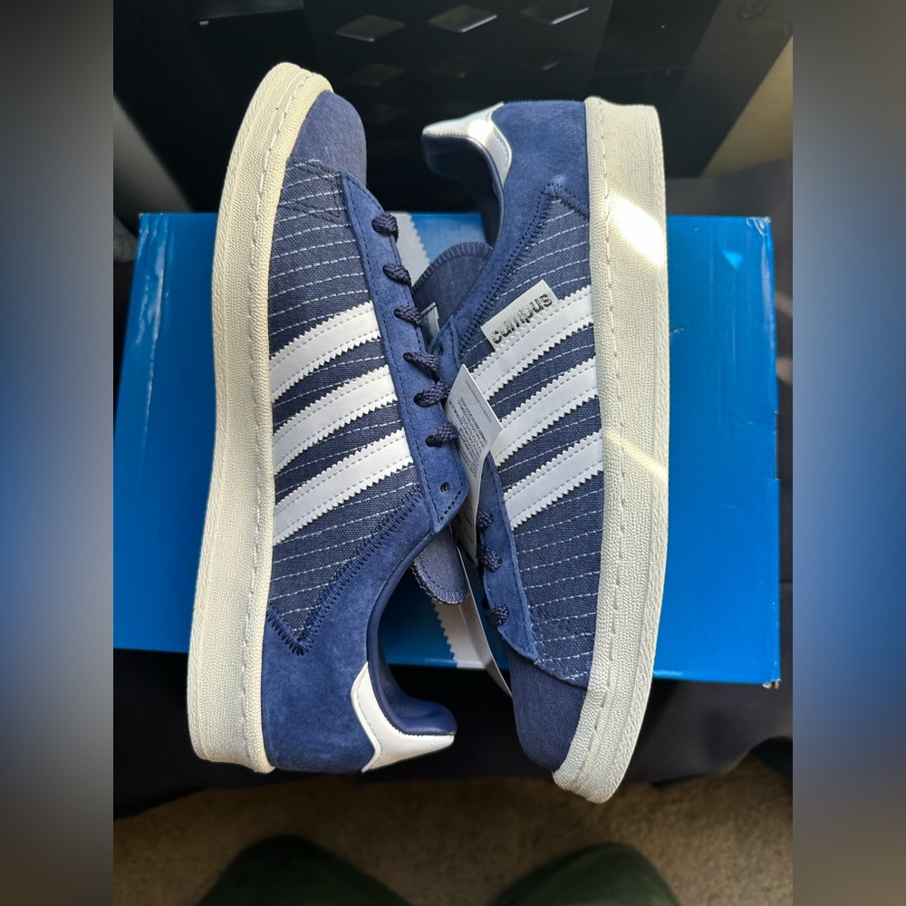 Adidas Navy Blue Campus 80’s Shashiko